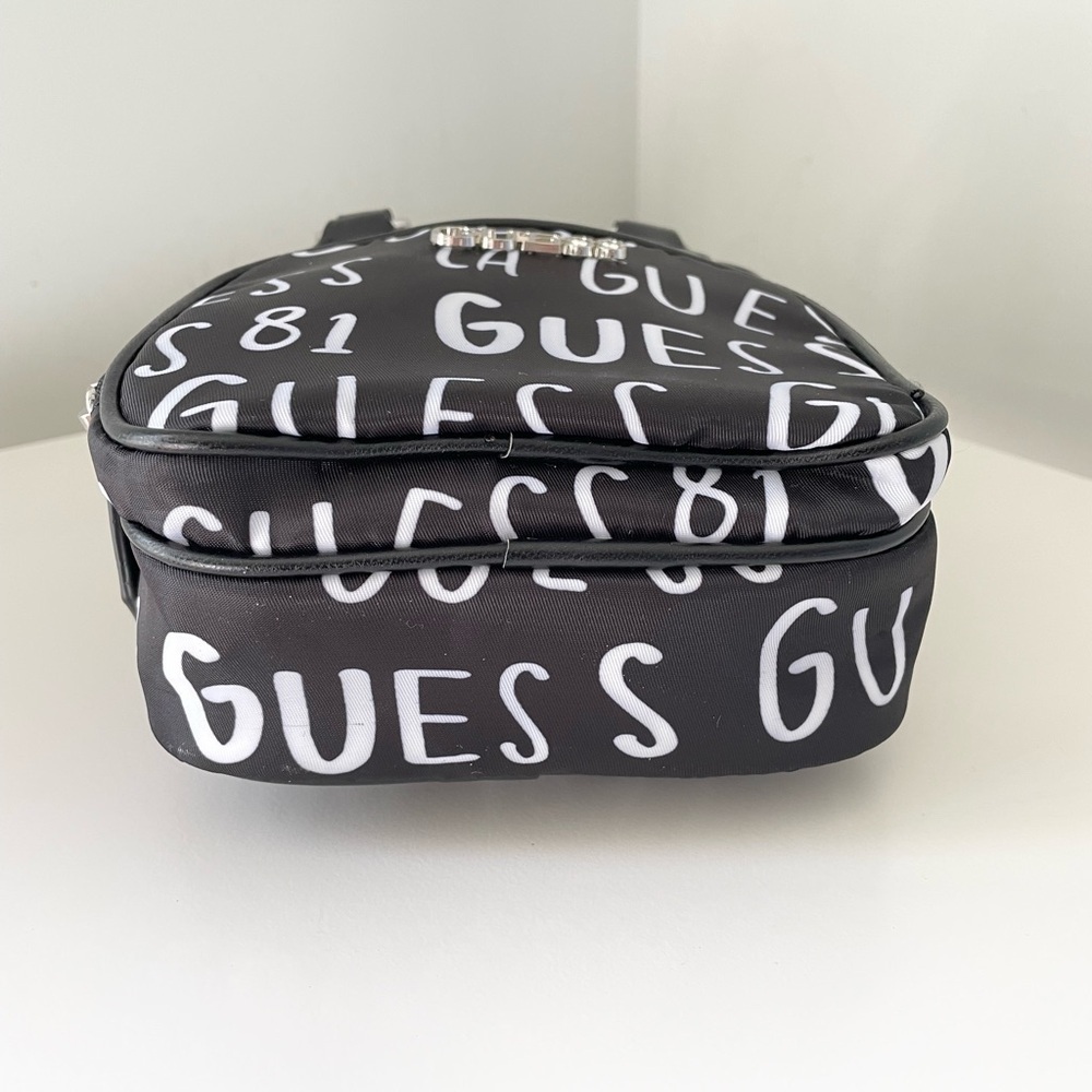 GUESS Black and White Mini Crossbody Bag - Picture 5 of 10